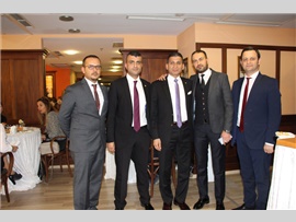 Başkanımız ve Yönetim Kulumuz ile 2016-2017 yılı staj eğitimi açılış kokteyli yapıldı.