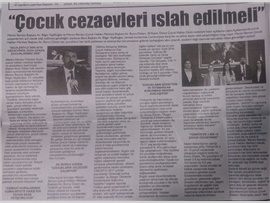 BASINDA BAROMUZ (Dünya Çocuk Hakları Günü Basın Açıklaması)