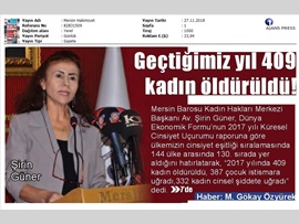 BASINDA BAROMUZ (Kadın Hakları Merkezimizin Basın Açıklaması)