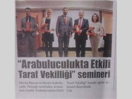 BASINDA BAROMUZ (Etkili Taraf Vekilliği Semineri)