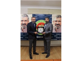 BARO BAŞKANIMIZ AV. BİLGİN YEŞİLBOĞAZ’DAN DİYARBAKIR BAROSU BAŞKANI AV. CİHAN AYDIN’A ZİYARET