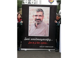 ADALET NÖBETİ TAHİR ELÇİ ANISINA DİYARBAKIR’DA TUTULDU