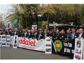 ADALET NÖBETİ TAHİR ELÇİ ANISINA DİYARBAKIR’DA TUTULDU