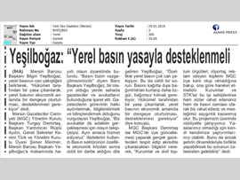 BASINDA BAROMUZ (MGC'den Baro Başkanımıza Ziyaret)