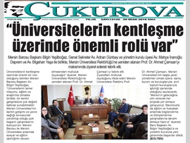 BASINDA BAROMUZ (Baro Başkanımızdan Mersin Ünv. Rektörüne Ziyaret)