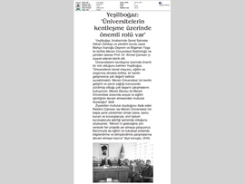 BASINDA BAROMUZ (Baro Başkanımızdan Mersin Ünv. Rektörüne Ziyaret)