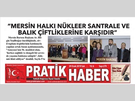 BASINDA BAROMUZ (Yeşilboğaz: "Kirli Yatırımlar İstemiyoruz")