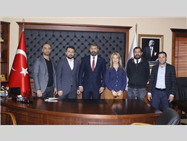ÇUKUROVA GENÇ GİRİŞİMCİ İŞ İNSANLARI DERNEĞİ’NDEN BARO BAŞKANIMIZA ZİYARET