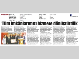 BASINDA BAROMUZ (Yemin Töreni-"Tüm İmkanlarımızı Hizmete Dönüştürdük")
