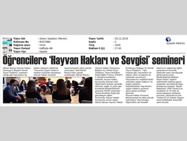 BASINDA BAROMUZ (Hayvanlar Yaşam Haklarını İnsanlar Yüzünden Kaybediyor)