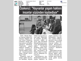 BASINDA BAROMUZ (Hayvanlar Yaşam Haklarını İnsanlar Yüzünden Kaybediyor)