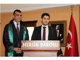 STAJYER AVUKATLAR CÜBBE GİYDİ
