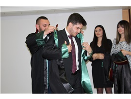 STAJYER AVUKATLAR CÜBBE GİYDİ