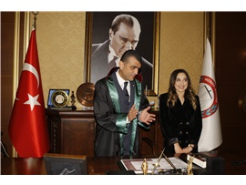 STJ. AVUKATIMIZ AV. HAYRİYE ŞİMŞEK CÜBBE GİYDİ
