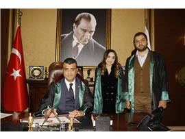 STJ. AVUKATIMIZ AV. HAYRİYE ŞİMŞEK CÜBBE GİYDİ