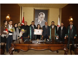 STJ. AVUKATIMIZ AV. HAYRİYE ŞİMŞEK CÜBBE GİYDİ