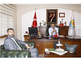 BAŞKANIMIZ AV. BİLGİN YEŞİLBOĞAZ VE YÖNETİM KURULUMUZDAN, TARSUS BLD. BŞK. HALUK BOZDOĞAN’A ZİYARET