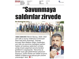 BASINDA BAROMUZ (Adli Yıl Açılış Törenimiz)