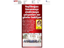 BASINDA BAROMUZ (Adli Yıl Açılış Törenimiz)