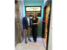 MESLEKTAŞIMIZIN OFİS AÇILIŞINA KATILDIK
