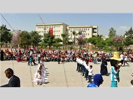 Akdeniz 1 Nolu Geçici Eğitim Merkezinde  Çocuk Bayramı Şenliği Düzenlendi