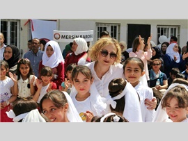 Akdeniz 1 Nolu Geçici Eğitim Merkezinde  Çocuk Bayramı Şenliği Düzenlendi
