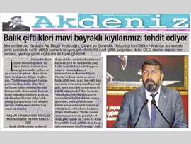 BASINDA BAROMUZ (Balık Çiftliklerine Tepki)