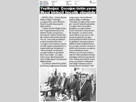 BASINDA BAROMUZ (Yargı Kararlarında Çocuk Adaleti)