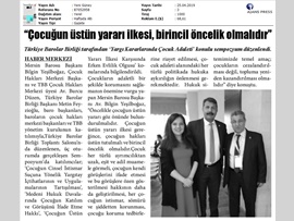 BASINDA BAROMUZ (Yargı Kararlarında Çocuk Adaleti)