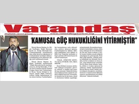 BASINDA BAROMUZ (Av. Sertuğ Sürenoğlu'na Saldırıya Tepki)