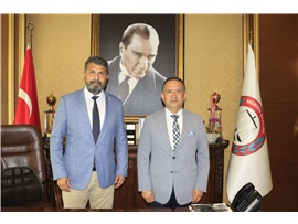 MERSİN C. BAŞSAVCI VEKİLİ KÖKLÜ’DEN BAŞKANIMIZ YEŞİLBOĞAZ’A VEDA ZİYARETİ