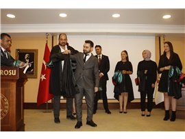 9 STAJYER AVUKATIMIZ RUHSATNAMESİNİ ALDI