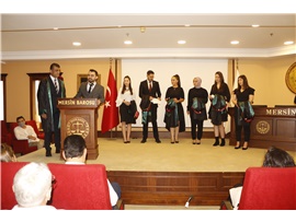 9 STAJYER AVUKATIMIZ RUHSATNAMESİNİ ALDI