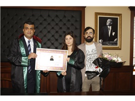 9 STAJYER AVUKATIMIZ RUHSATNAMESİNİ ALDI