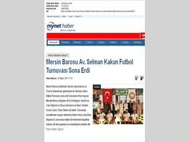 SELMAN KAKUN TURNUVASI 29.05.2017