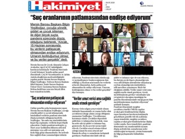BASINDA BAROMUZ (Yeşilboğaz: "Suç Oranlarının Patlamasından Endişe Ediyoruz")