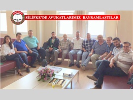SİLİFKE'DE AVUKATLARIMIZ BAYRAMLAŞTILAR...