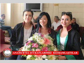 ANAMUR’DA AVUKATLARIMIZ BİR ARAYA GELEREK BAYRAMLAŞTILAR…