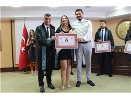 STAJYER AVUKATLARIMIZ, AVUKATLIK RUHSATNAMELERİNE KAVUŞTU