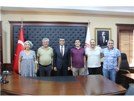 MERSİN ALEVİ KÜLTÜR DERNEĞİ BAŞKAN ADAYI HAYDAR ÖZDEMİR’DEN ZİYARET