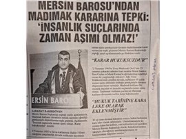 Madımak kararına tepki: "İnsanlık suçlarında zaman aşımı olmaz"