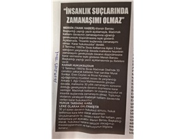 Madımak kararına tepki: "İnsanlık suçlarında zaman aşımı olmaz"