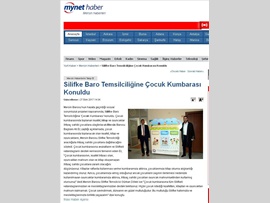 BASINDA BAROMUZ (Silifke Baro Temsilciliğimize Çocuk Kumbarası Konuldu)