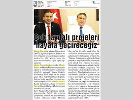 BASINDA BAROMUZ (Baromuz ile Mersin Üniversitesi İşbirliği Yapıyor) 30.10.2017