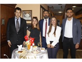MERSİN BAROSU CUMHURİYET RESEPSİYONU DÜZENLEDİ