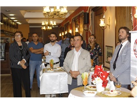 MERSİN BAROSU CUMHURİYET RESEPSİYONU DÜZENLEDİ