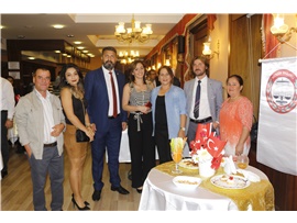 MERSİN BAROSU CUMHURİYET RESEPSİYONU DÜZENLEDİ