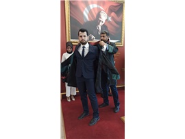 HUKUKUN ÜSTÜNLÜĞÜ İÇİN YEMİN ETTİLER