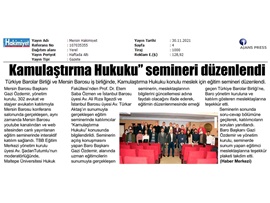 Kamulaştırma Hukuku konulu seminer düzenlendi