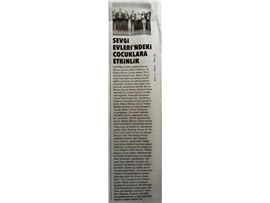 Mersin Sevgi Evlerinde kalan çocuklarına etkinlik düzenlendi